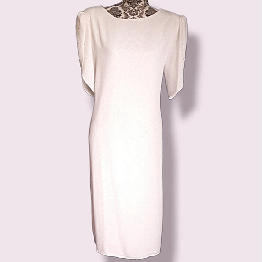 Vintage Cocktail Dress With Sleeve Detail